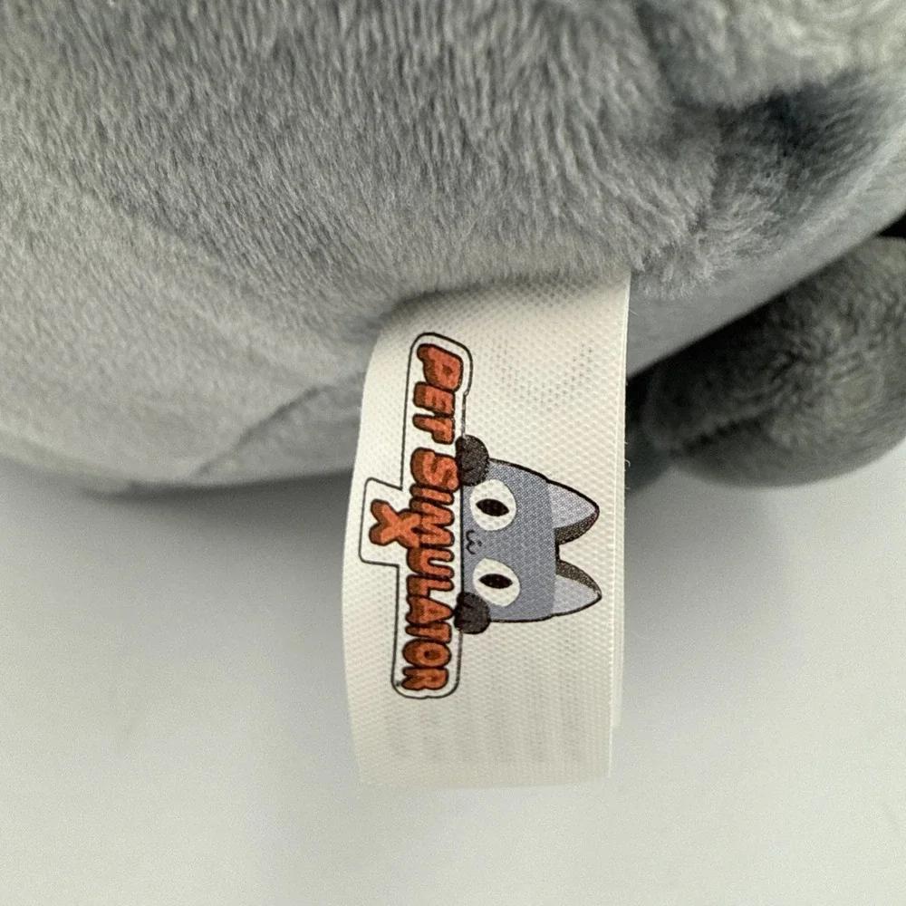 Pet Simulator X Techno Cat with Visor Headphones Stuffed Plush No Code
